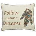 thumbnail image 1 of Maverick Embroidered Pillow Multi Warm Rectangle Southwestern Prints Pillow Embroidered Rectangle, 1 of 5