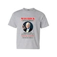 thumbnail image 1 of Maverick Of The Senate John McCain POW Hero Support DT Youth Kids T-Shirt Tee, 1 of 2