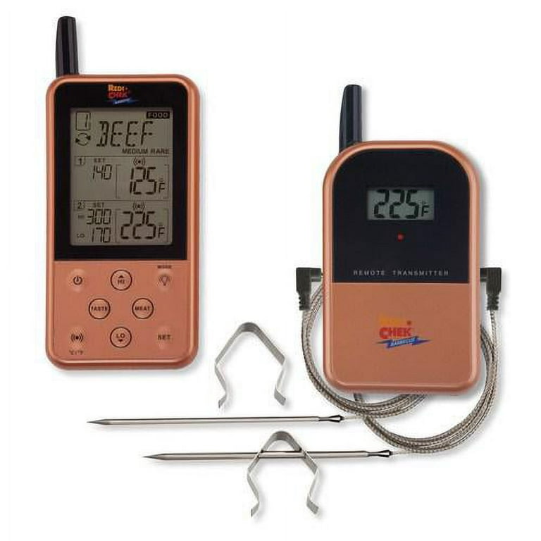 Maverick Et-733 Copper Long Range Wireless Dual Probe BBQ Smoker Meat Thermometer Set
