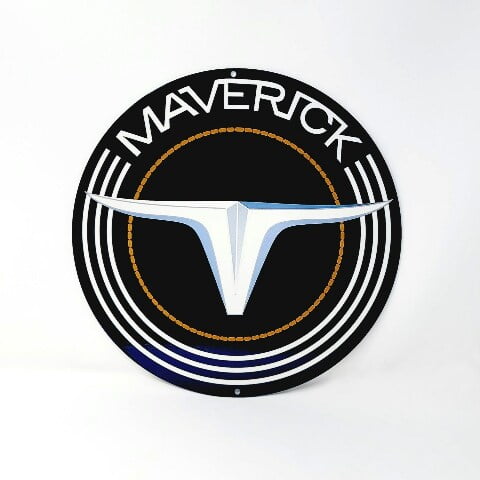 Maverick Vintage logo round