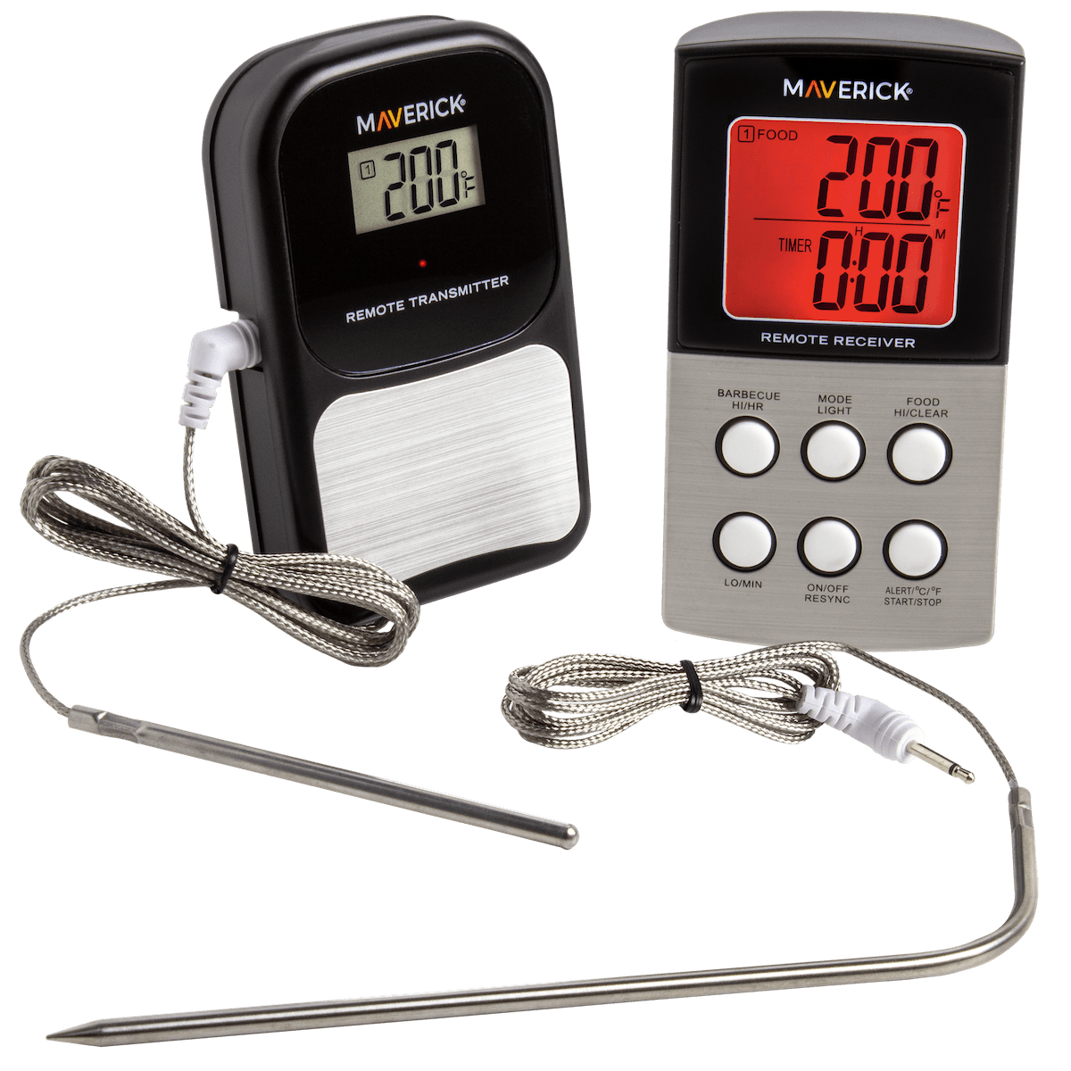 Maverick wireless remote cooking thermometer discount