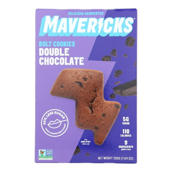 Mavericks - Double Chocolate Cookies - 7.04 Oz, Case of 8