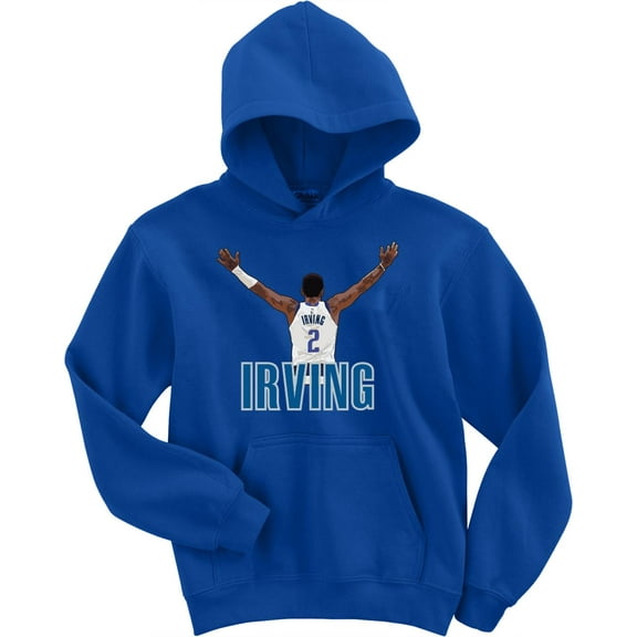 Mavericks Mavs Kyrie Irving Pic Hooded Sweatshirt Hoodie