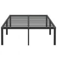 thumbnail image 1 of Mavesmog Adult 18 Inches Heavy Duty Metal and No Box Spring Needed Metal Platform Bed Frame, California King Size, 1 of 7