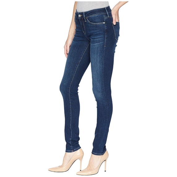Mavi Jeans Alexa Mid-Rise Skinny in Dark Supersoft Dark Supersoft