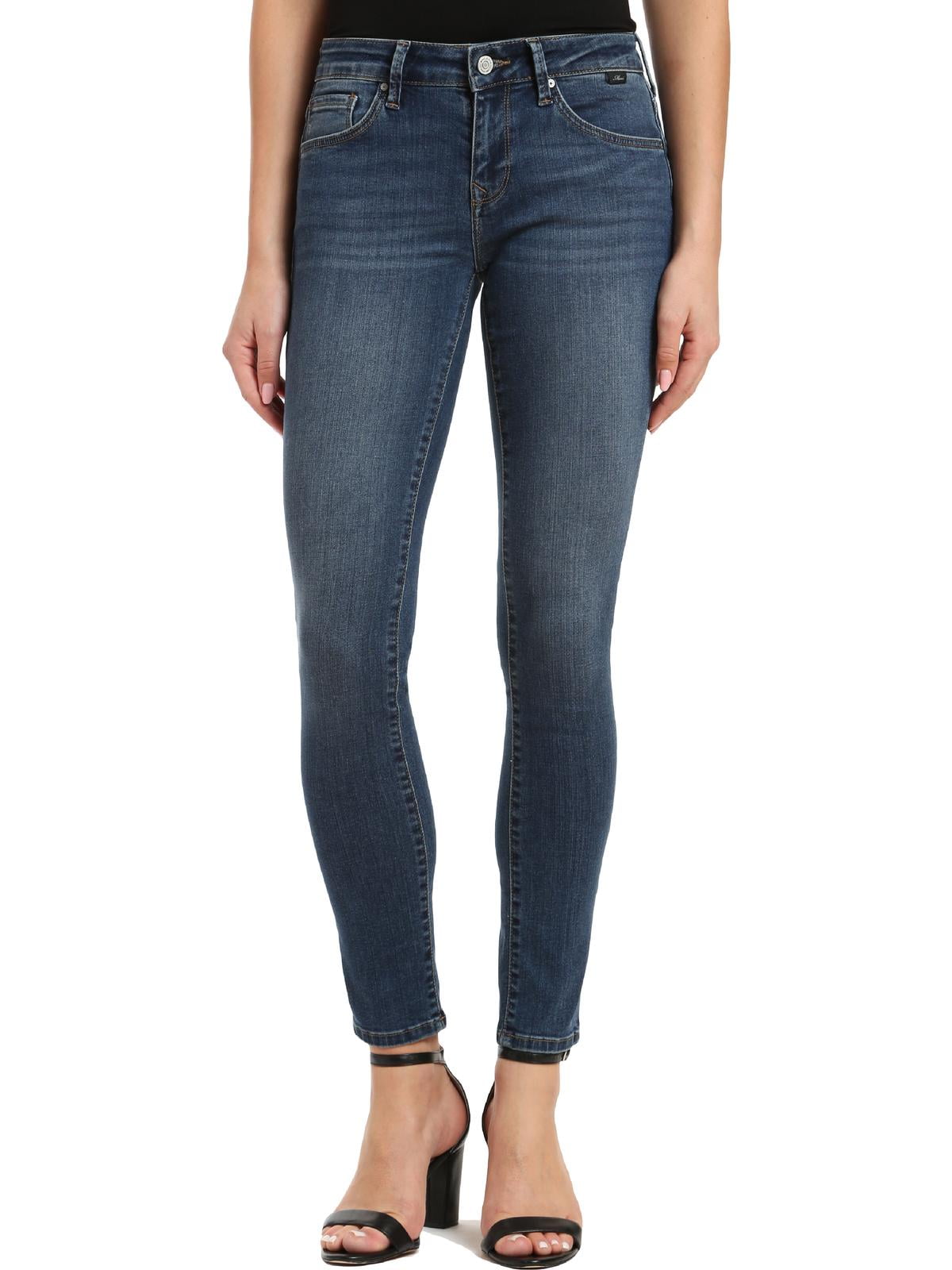 Denim Mavi Alexa Mid Rise Skinny Mavi Jeans Womens Alexa Mid-Rise