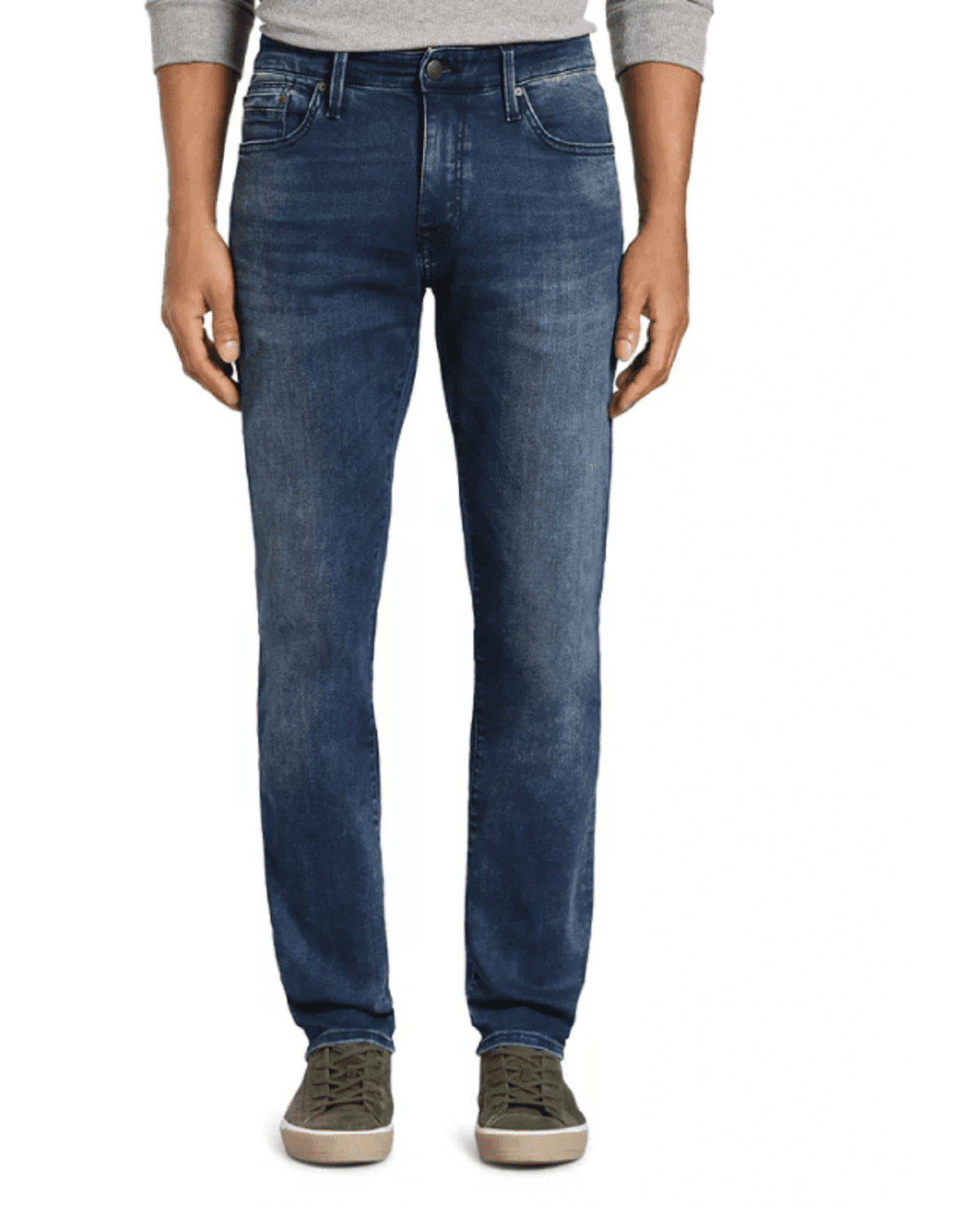 Mavi Men's Marcus Slim Straight Leg Jeans, Forrest Blue, 30W x 32L