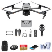 DJI Mavic 3 Classic Drone with RC-N1 Remote Controller Bundle with 128GB microSD Card, Backpack, Anti-Collision Light, Landing Pad, Cleaning Kit