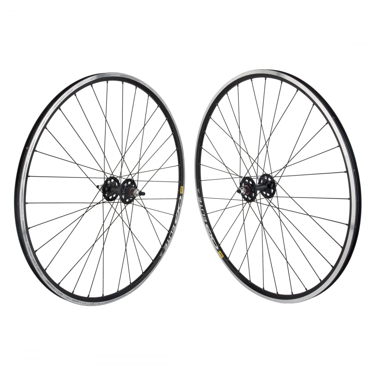 Mavic CXP22 Track Wheelset 700c Black 32H Fixed/Freewheel Sealed ...