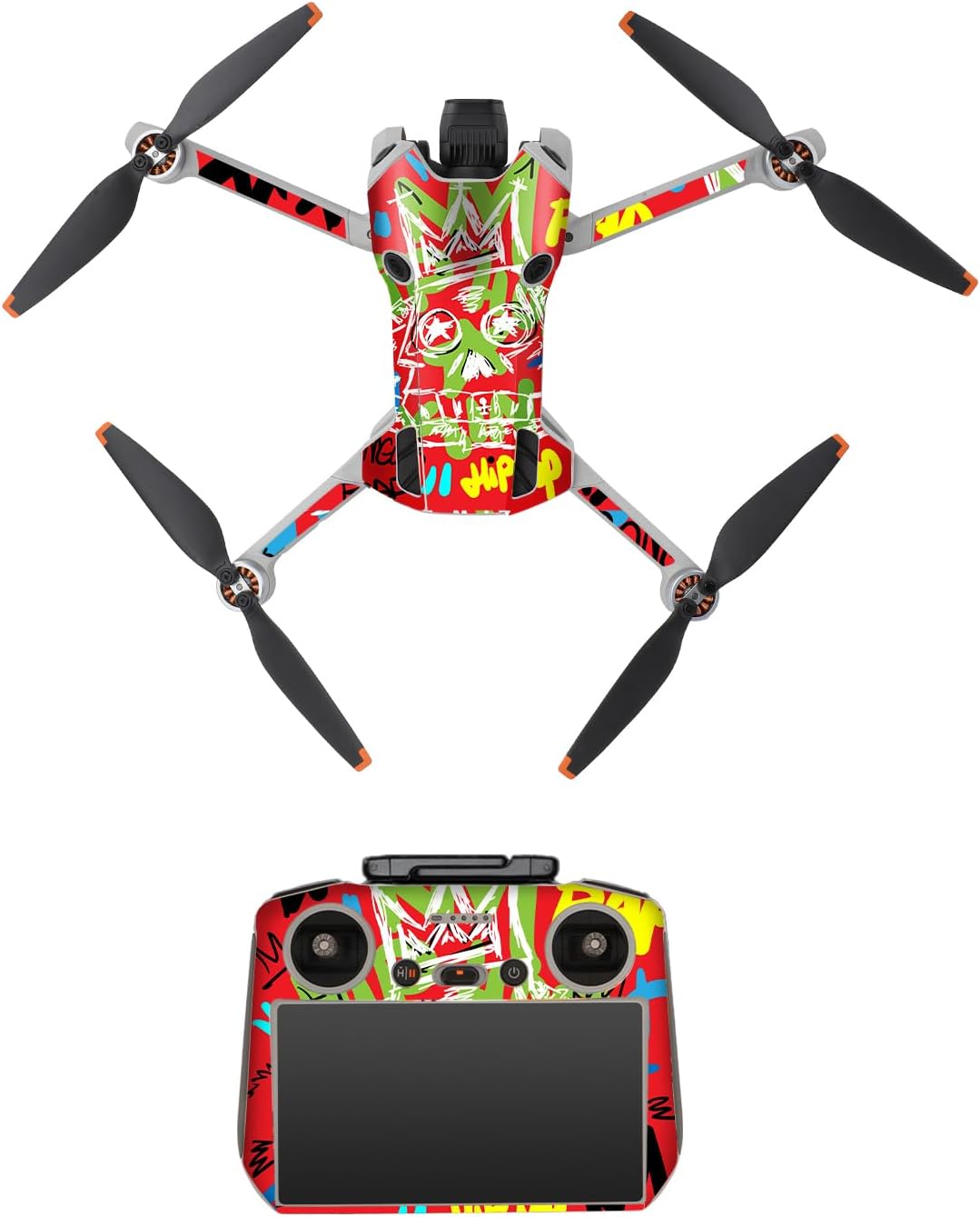 Mavic Mini4 Pro Skin Wrap For Dji Mini 4 Pro Camera Drone Body Arms Rc2 Remote Controller Whole