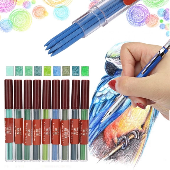 Mavis Laven 2.0mm Pencil ,2.0MM Colored Mechanical Pencil s Anime Engineering Designing Automatic Pencil Core,Pencil