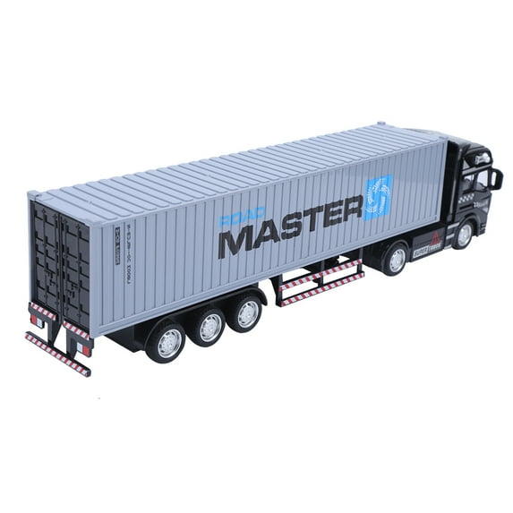 Mavis Laven Alloy Container Truck Toy, Construction Truck Model Toy, For Kids Collection Christmas Gifts Birthday Gifts