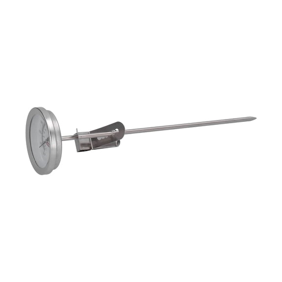 Mavis Laven Cooking Thermometer For Liquids,Baking Thermometer,Stainless Steel Frying Thermometer Milk Tea Coffee Fryer High Temperature Thermostat For Turkey BBQ Grill