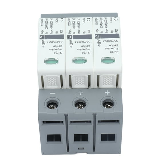 Mavis Laven House Protector,Voltage Arrester Device 3P Low Voltage Arresters For DC Power System 20‑40KA 1000VDC