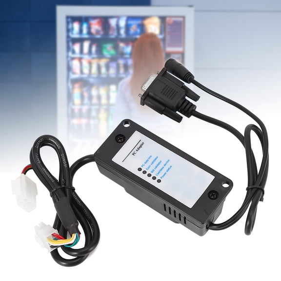 Mavis Laven MDB Payment Device To PC Converter, RS232 Adapter Bill Acceptor Computer Serial Port Transfer Box Comes With Cables, For Connecting MDB