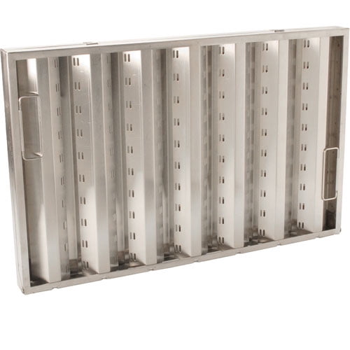 Mavrik 16 in x 25 in Hinged Stainless Steel Hood Filter