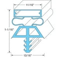thumbnail image 1 of Mavrik 36 1/4 in x 78 in Door Gasket, 1 of 1