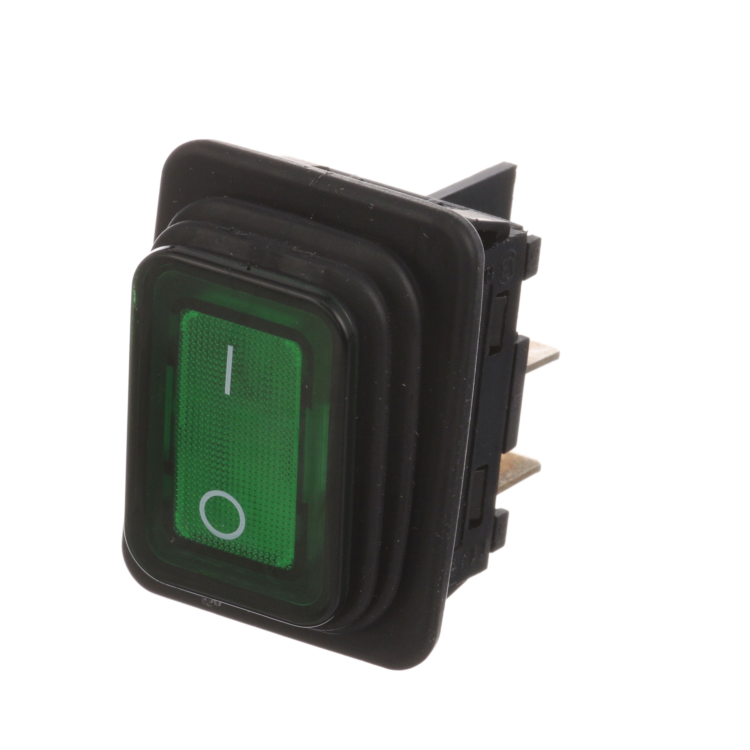 Mavrik On/Off Green Lighted Rocker Switch Replaces Cadco 9032