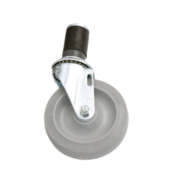 Mavrik 1 5/8 in Expanding Stem Swivel Caster W/ 5 in Gray Wheel