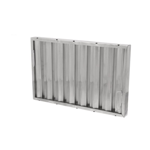 Mavrik 16 in x 25 in Stainless Steel Baffle Grease Filter
