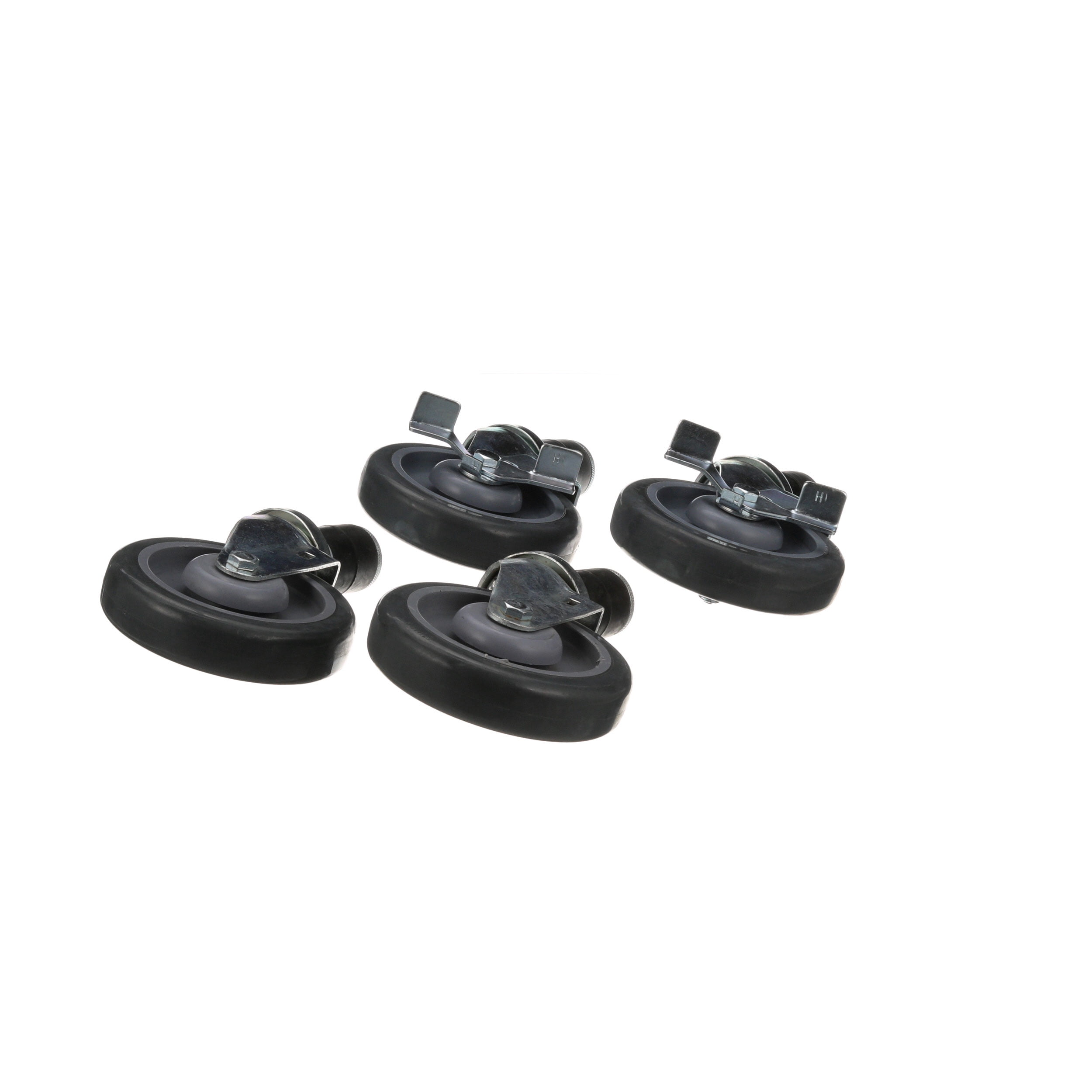 Mavrik 1 5/8 in Expanding Stem Caster Set with  5 in Wheels