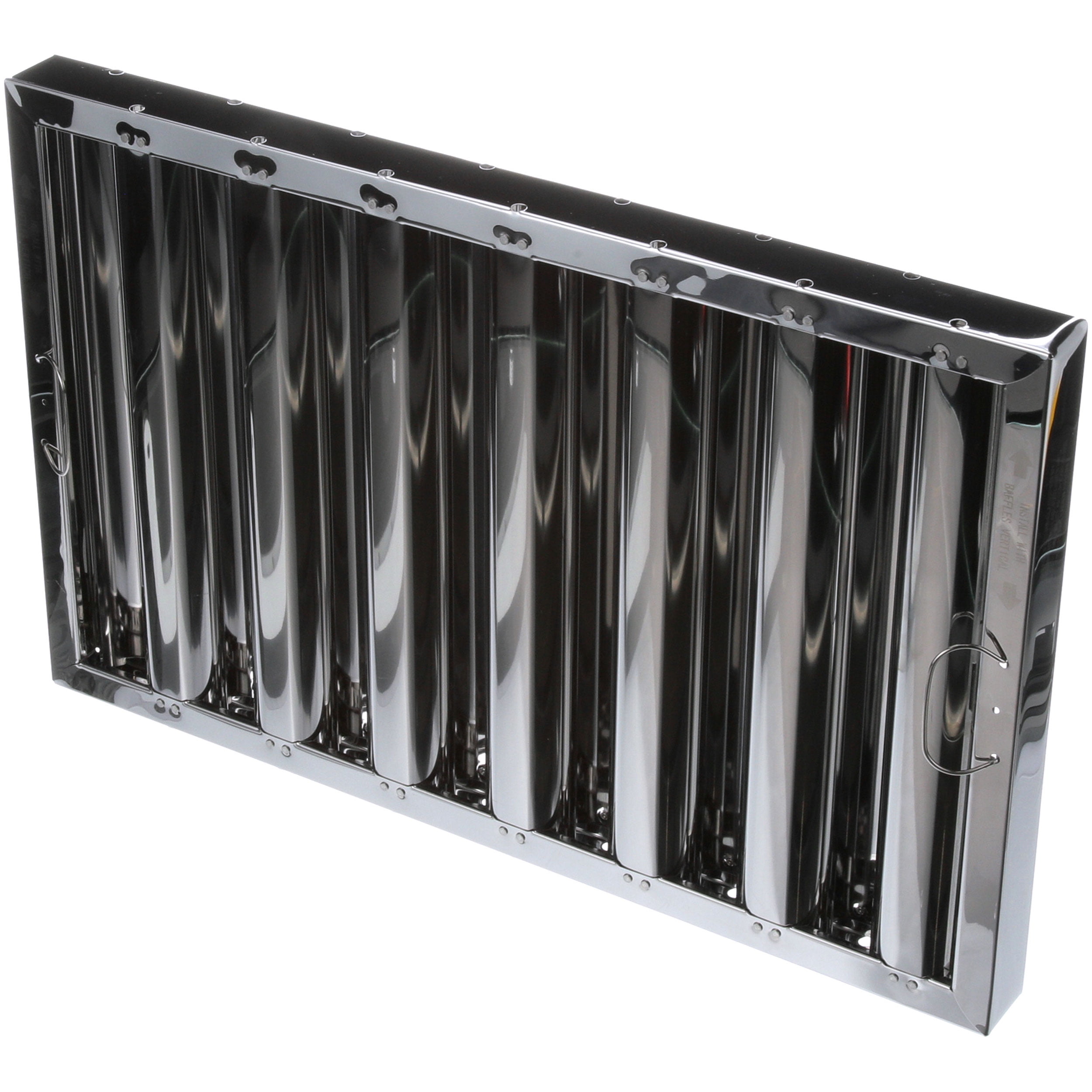 Mavrik 16 in x 25 in Stainless Steel Hood Filter W/ Handles