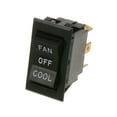 thumbnail image 1 of Mavrik - 42114 - DPDT Fan/Off/Cool Rocker Switch, 1 of 1