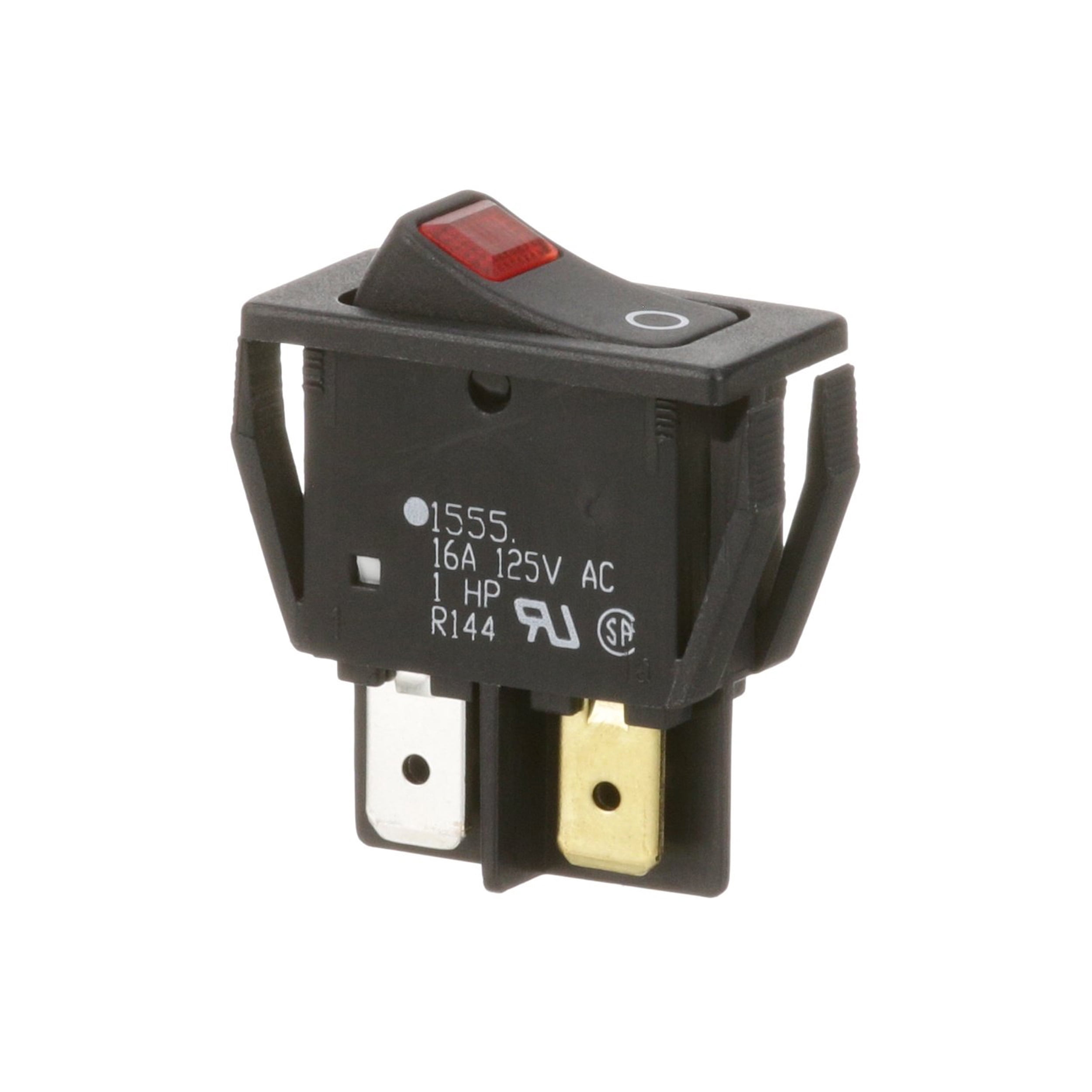 Mavrik Red Lighted Rocker Switch
