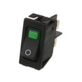 thumbnail image 1 of Mavrik 4 Tab Green Rocker Switch, 1 of 1