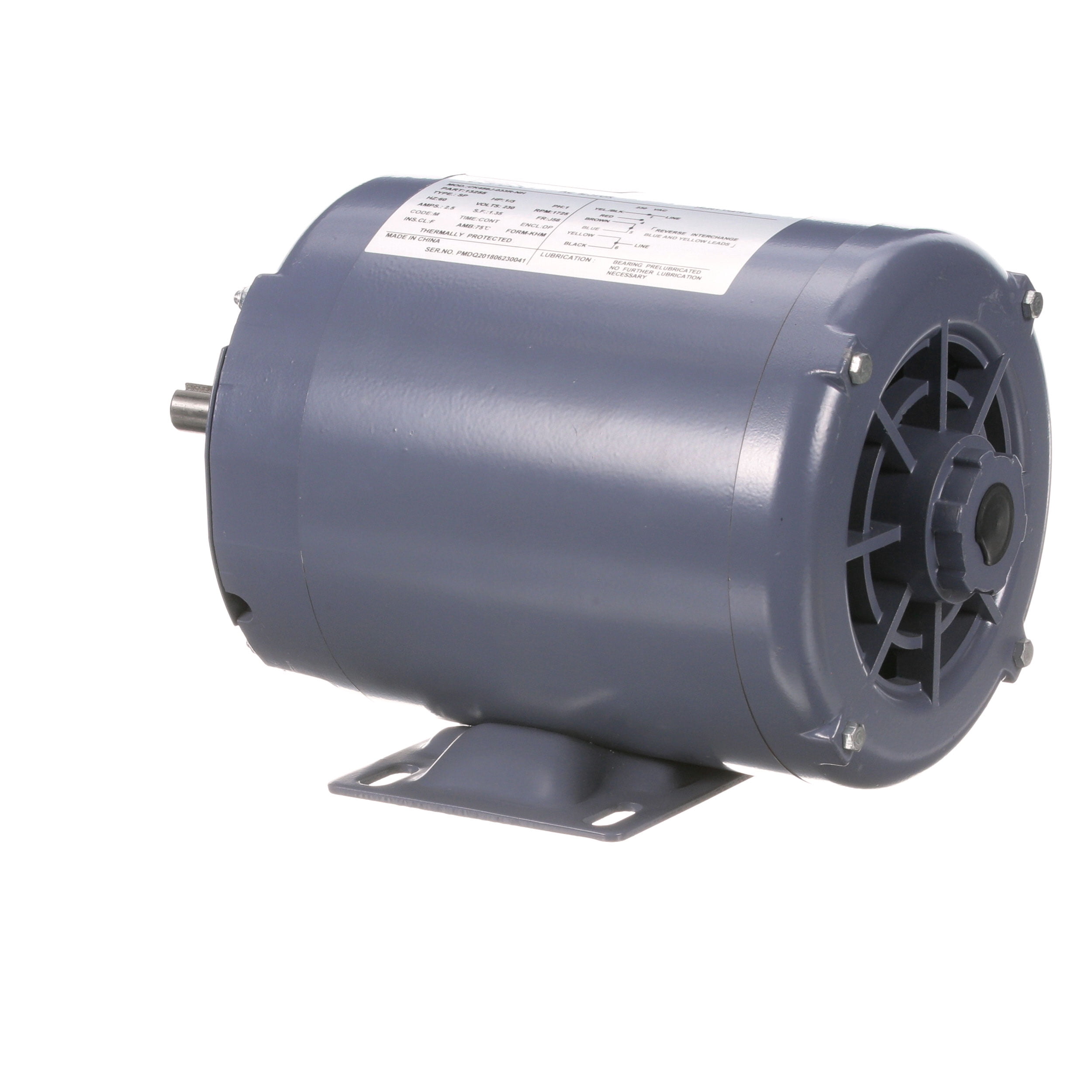 Mavrik 230V 3/4 HP 1 Speed Blower Motor
