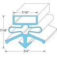 thumbnail image 1 of Mavrik 30 in x 18 3/4 In Door Gasket Replaces True 810759, 1 of 1