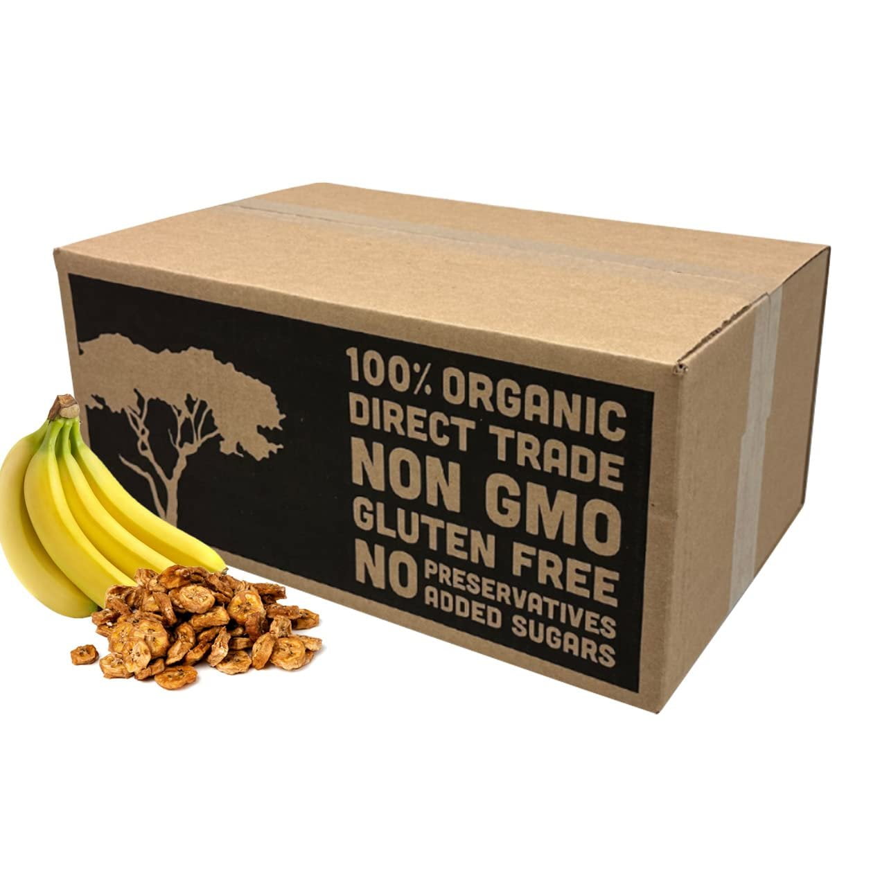 Mavuno Harvest - Dried Banana Chips Fruit Snacks
