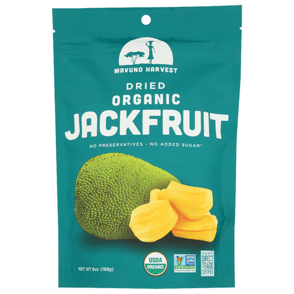 Mavuno Harvest Dried Jackfruit 6 oz (Pack of 6)