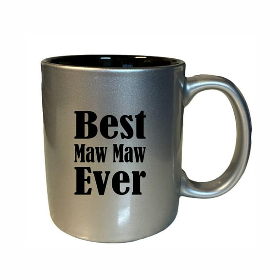 MawMaw Coffee Mugs, Best Maw Maw Ever 11oz Ceramic Coffee Cup Teacup with Handle, Funny Birthday Gifts