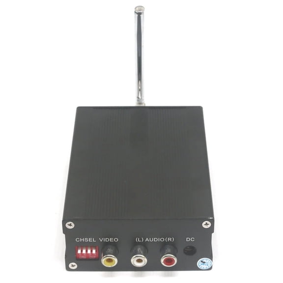 Mawalde 16CH TV Signal Transmitter UHF Wireless Video TV Transmitter Set Top Box to TV Transmission AV to UHF-TV PAL-D Format
