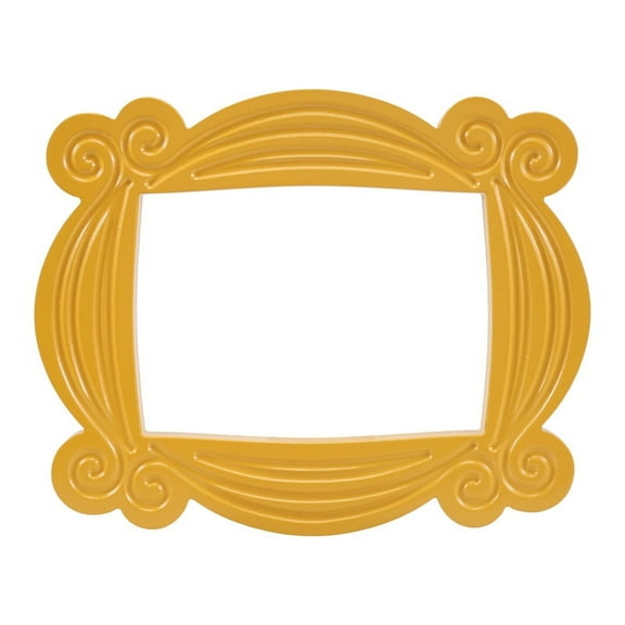 Mawalde 4X6 Picture Frame Handmade Monica Door Frame Wood Yellow Photo Frames Collectible Home Decor Collection Cosplay Gift