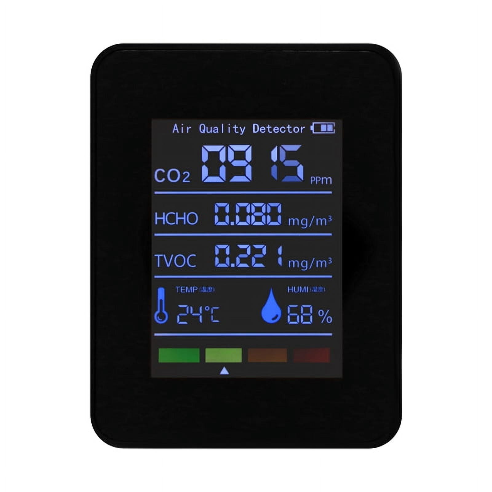 Heemol Air Quality Tester 5-in-1, Multifunctional Indoor Air