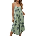thumbnail image 1 of Mawalde Romper Dresses for Women - Boho Rompers for Women, Whimsical Clothes, Women'S Hippie Clothes, Stylish One-Piece Outfit Light Green L, 1 of 5