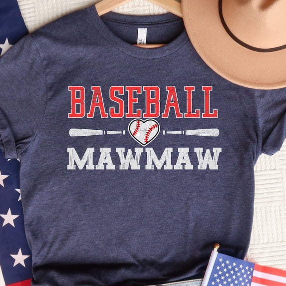 Mawmaw Baseball Shirts, Ladies Baseball T-Shirts, Mawmaw Baseball Shirt, Fun Baseball Shirt For Mawmaw, Mawmaw Baseball Gifts, Grandma Gift Unisex S-5XL Hot Trending Shirt, Vintage Birthday Gift
