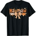 thumbnail image 1 of Mawmaw Pumpkin Fall Coquette Bow Thanksgiving Mom Women T-Shirt, 1 of 3