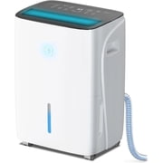 Max 150 Pint Dehumidifiers for Small/Medium Rooms,Bedrooms & Bathrooms & Basement,Custom Humidity Control,43dB Quiet,3 Modes,Home Dehumidifier with Drain Hose & 2.11 Gal Water Tank