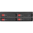 thumbnail image 1 of Max 2504 4-Bay Hot Swap Mobile Rack or Enclosure with 40mm Cooling Fan 4 X 2.5inches HDDs or SSDs - Sata I-II-III 6Gbps Max 2504 4-Bay Hot Swap Mobile Rack or Enclosure with 40mm Cooling Fan 4 X, 1 of 2