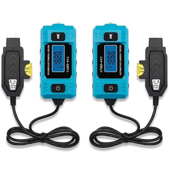 Max 48V Blade Fuse Tester - Automotive Circuit Fault Probe, Current Measure Electrical Checker for Fuse Box