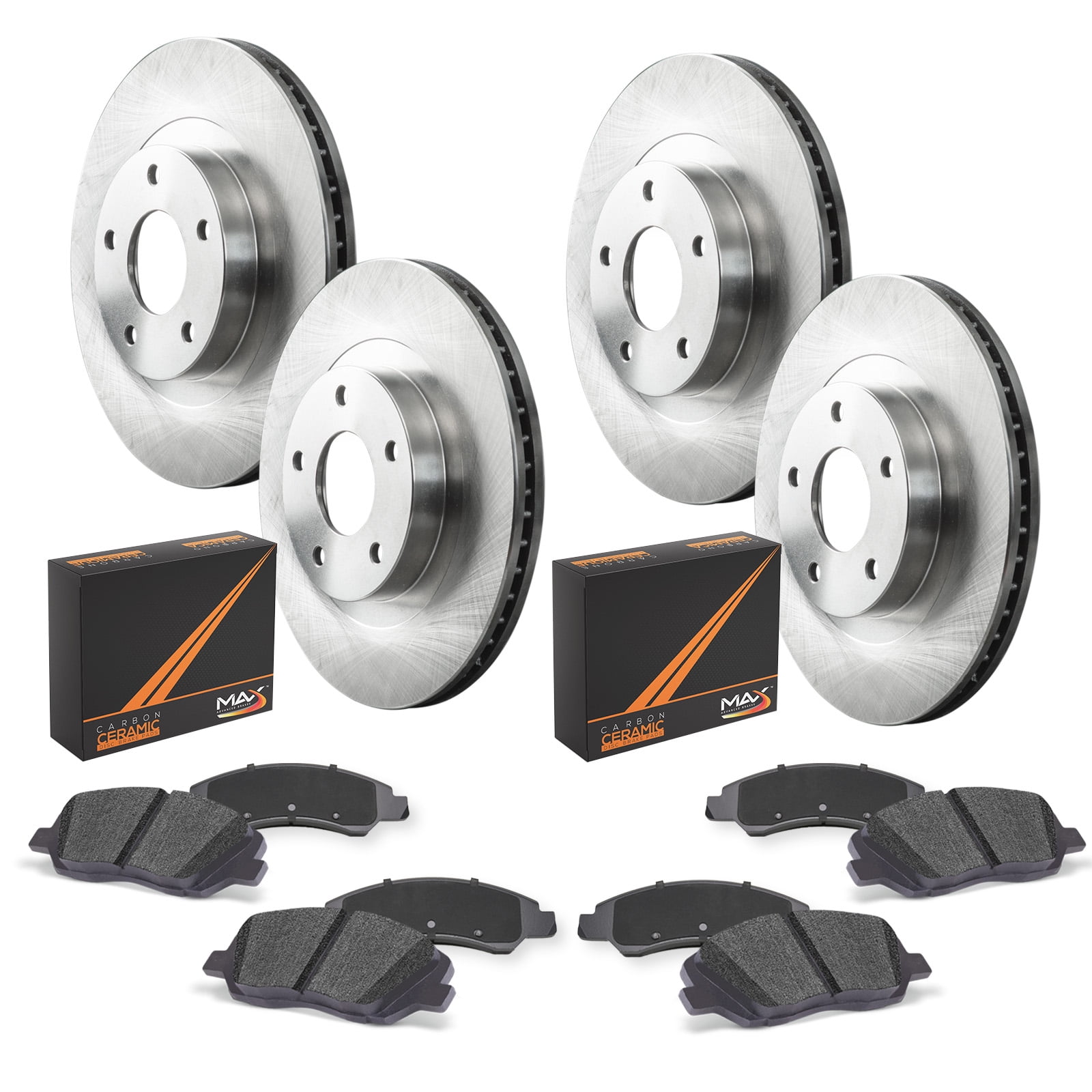 Front Brake Rotors Pair For Buick Century LeSabre Regal Chevy