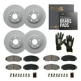 thumbnail image 1 of MAX Advanced Brakes - Brake Kit For 2007-2018 Chevy Silverado 1500, GMC Sierra 1500 | Carbon Ceramic Brake and Rotor Kit Front and Rear | Daily Driving Geomet Coated Brake Rotors, 1 of 9