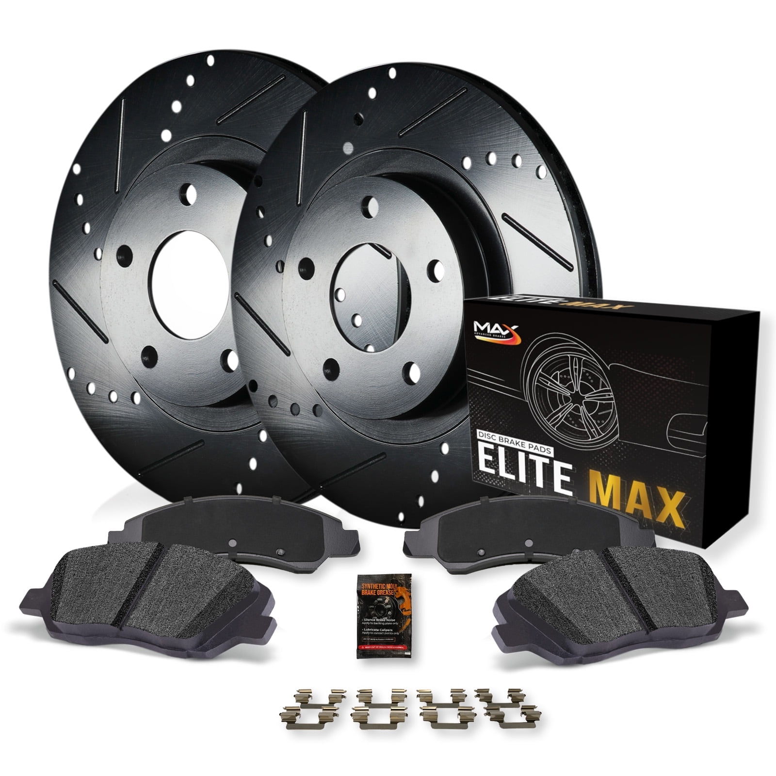 Max Advanced Brakes - Brake Kit for VW Jetta Beetle Golf Rabbit Audi A3 ...