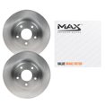 thumbnail image 1 of Max Advanced Brakes Front Brake Rotors Compatible With 2009-2012 2013 2014 2015 2016 2017 2018 2019 Ford Explorer Flex Taurus 12.80" Rotor Replacement OE Disc Brake Rotors, 1 of 6