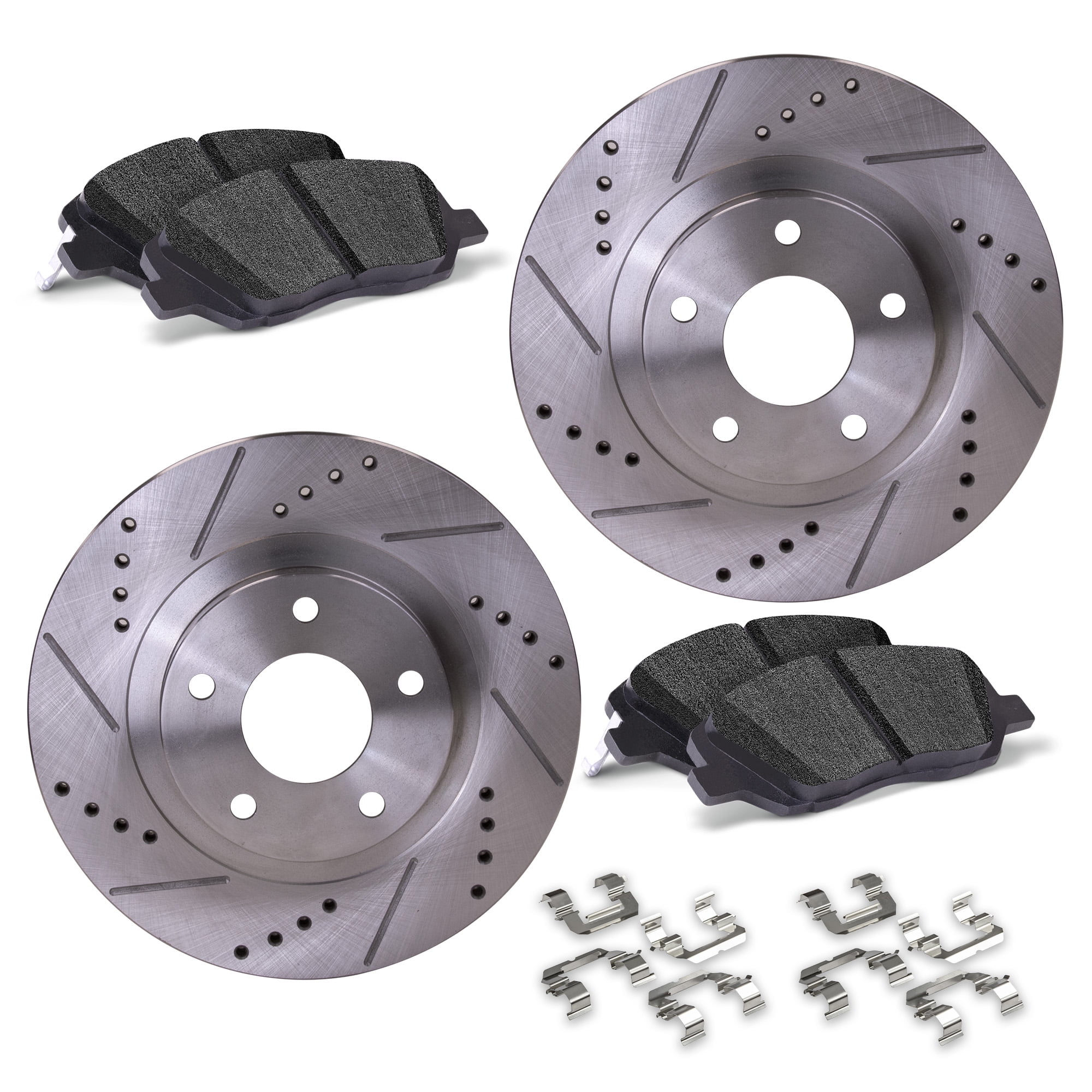 Rear] Max Brakes Geomet OE Rotors with Carbon Ceramic Pads