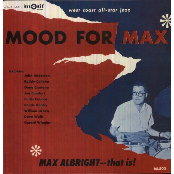 Max Albright - Mood for Max - Music & Performance - Vinyl