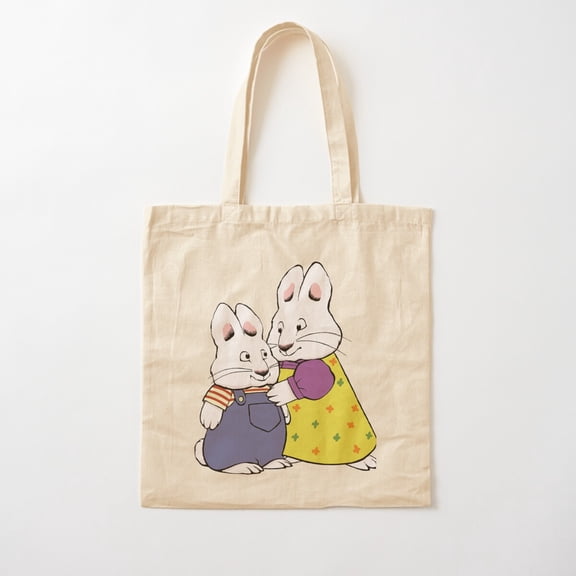 Max And Ruby Cotton Tote Bag Canvas Tote Bag, Family Gift For Mother, Her
